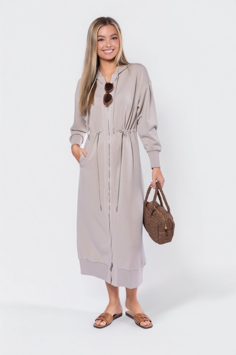 Mina Dress 50" (Khaki) - Dress - Yakira Bella