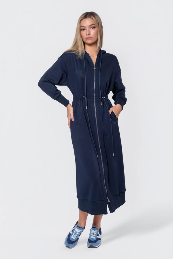 Mina Dress 50" (Navy) - Dress - Yakira Bella