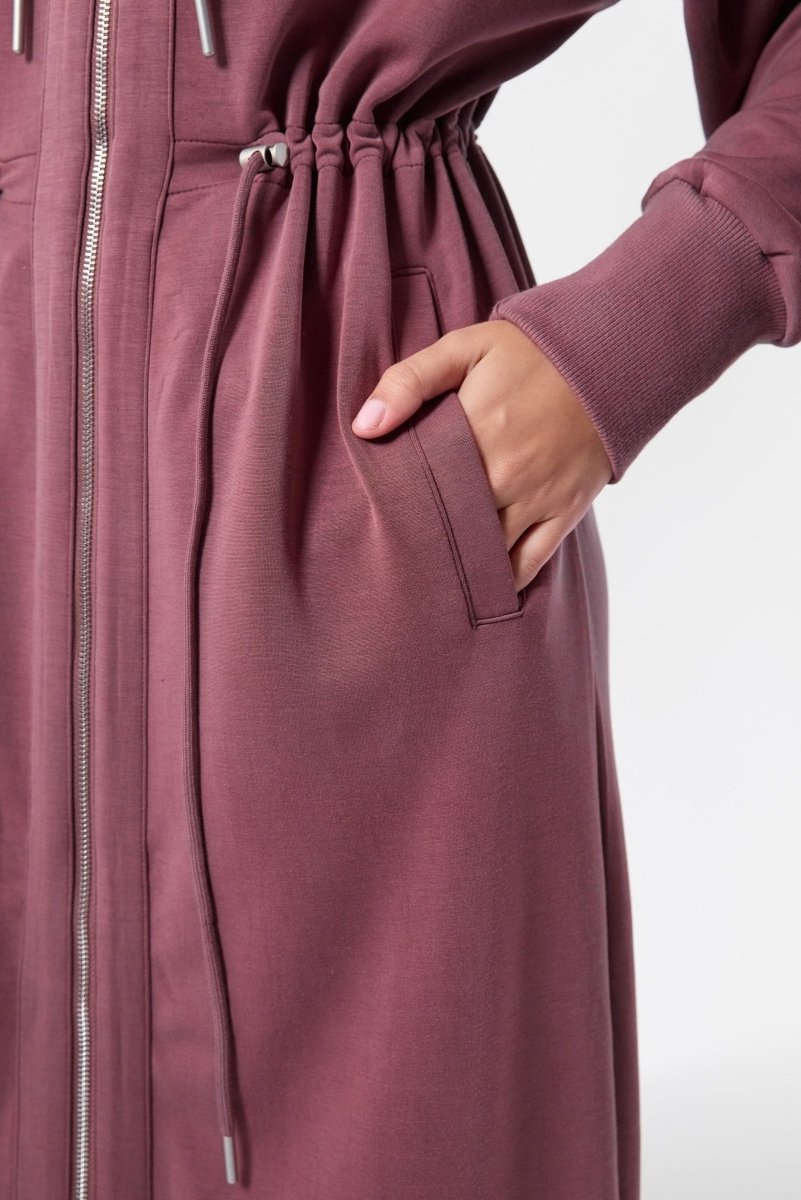 Mina Dress 50" (Plum) - Dress - Yakira Bella