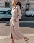 Mina Dress 50" (Stone) - Dress - Yakira Bella