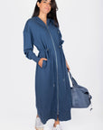 Mina Dress (Blue) - Dress - Yakira Bella