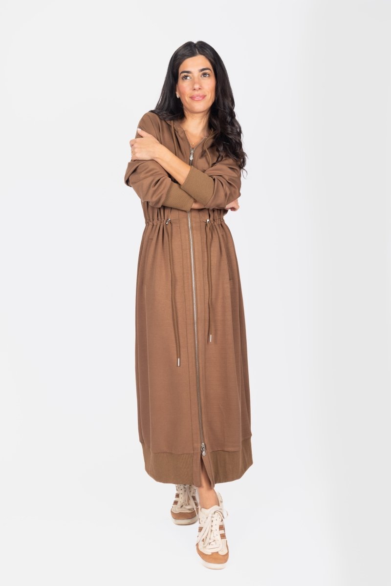 MINA DRESS (BROWN) - Dress - Yakira Bella