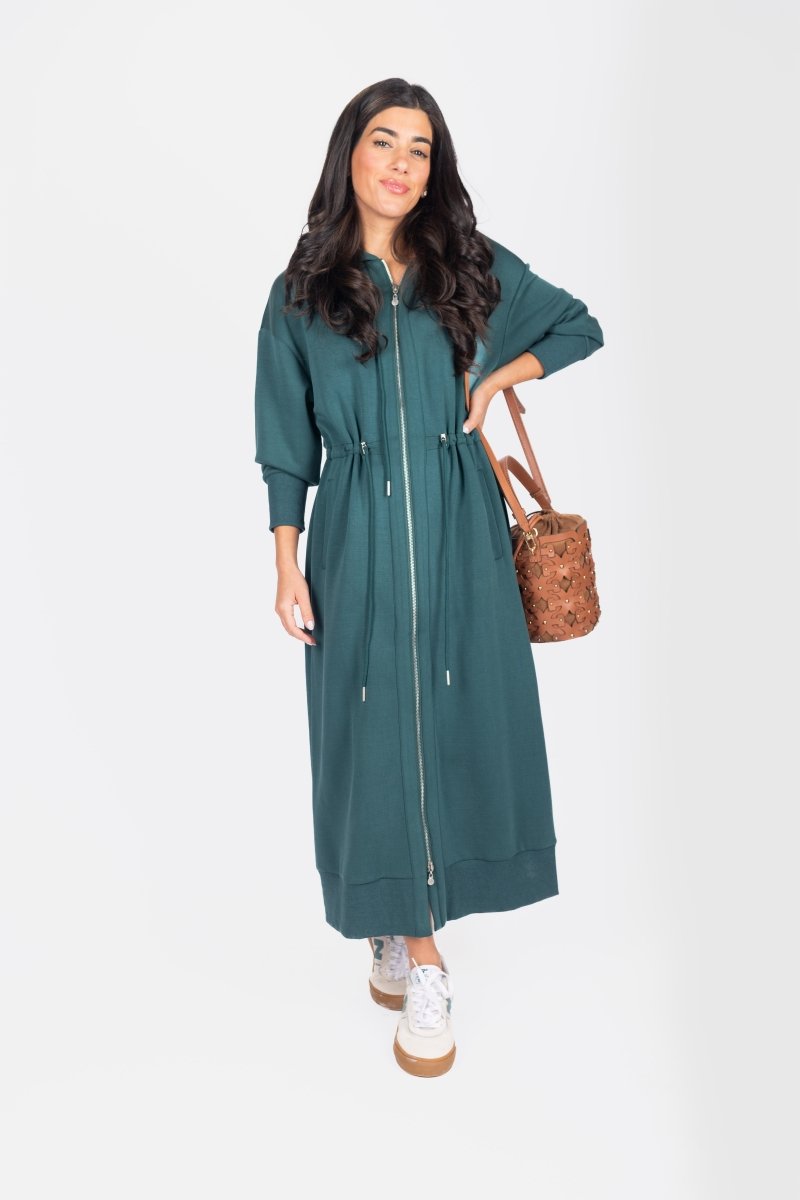 MINA DRESS (DARK GREEN) - Dress - Yakira Bella