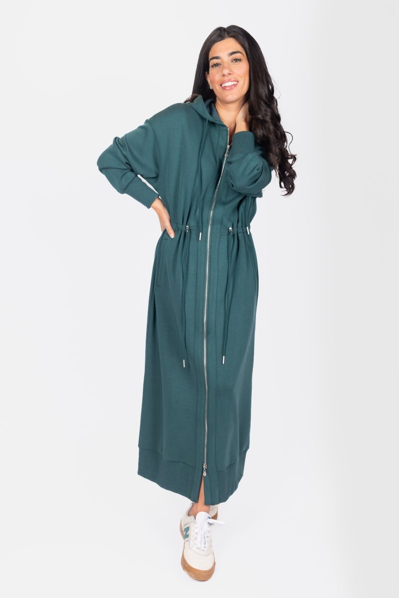 MINA DRESS (DARK GREEN) - Dress - Yakira Bella