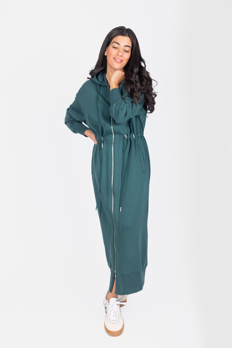 MINA DRESS (DARK GREEN) - Dress - Yakira Bella