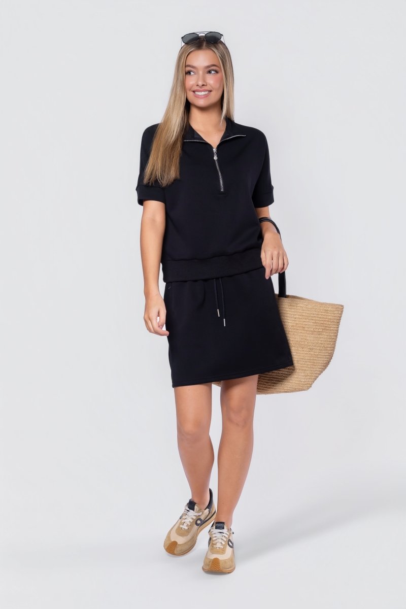 Mina Skirt 20" (Black) - Skirt - Yakira Bella