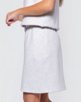 Mina Skirt 20" (Light Grey) - Skirt - Yakira Bella