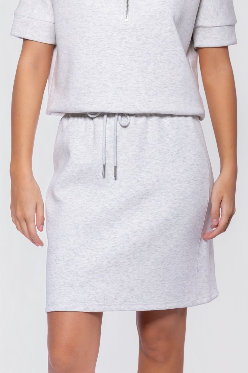 Mina Skirt 20" (Light Grey) - Skirt - Yakira Bella