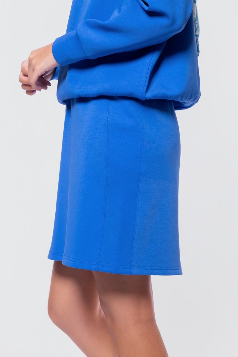 Mina Skirt 20" (Marina Blue) - Skirt - Yakira Bella