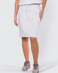 Mina Skirt 23" (Light Grey) - Skirt - Yakira Bella
