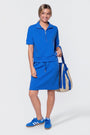 Mina Skirt 23" (Marina Blue) - Skirt - Yakira Bella