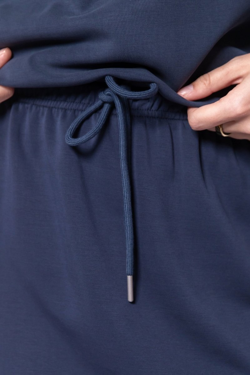Mina Skirt 23" (Navy) - Skirt - Yakira Bella
