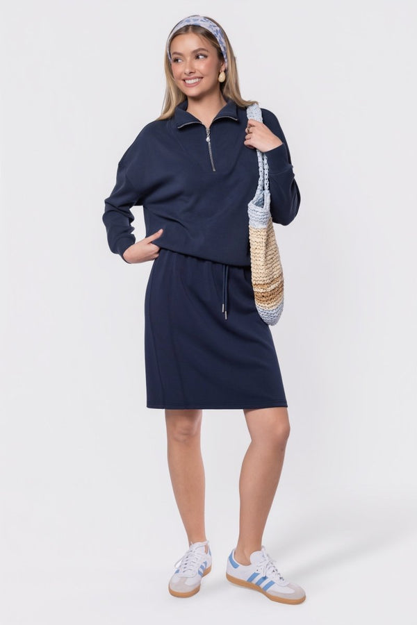 Mina Skirt 23" (Navy) - Skirt - Yakira Bella