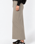 Mina Skirt 35" (Light Beige) - Skirt - Yakira Bella