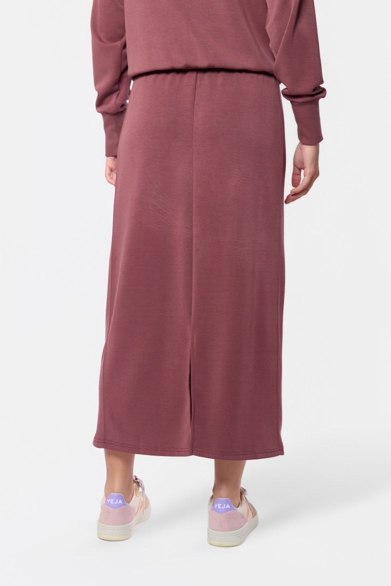 Mina Skirt 35" (Plum) - Skirt - Yakira Bella