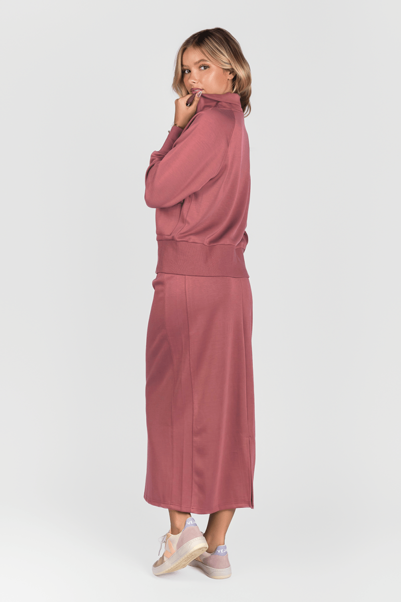 Mina Skirt (Dusty Rose) - Skirt - Yakira Bella