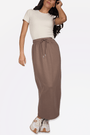 MINA SKIRT (MOCHA) - Skirt - Yakira Bella