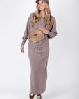 Mina Skirt (Mocha) - Skirt - Yakira Bella
