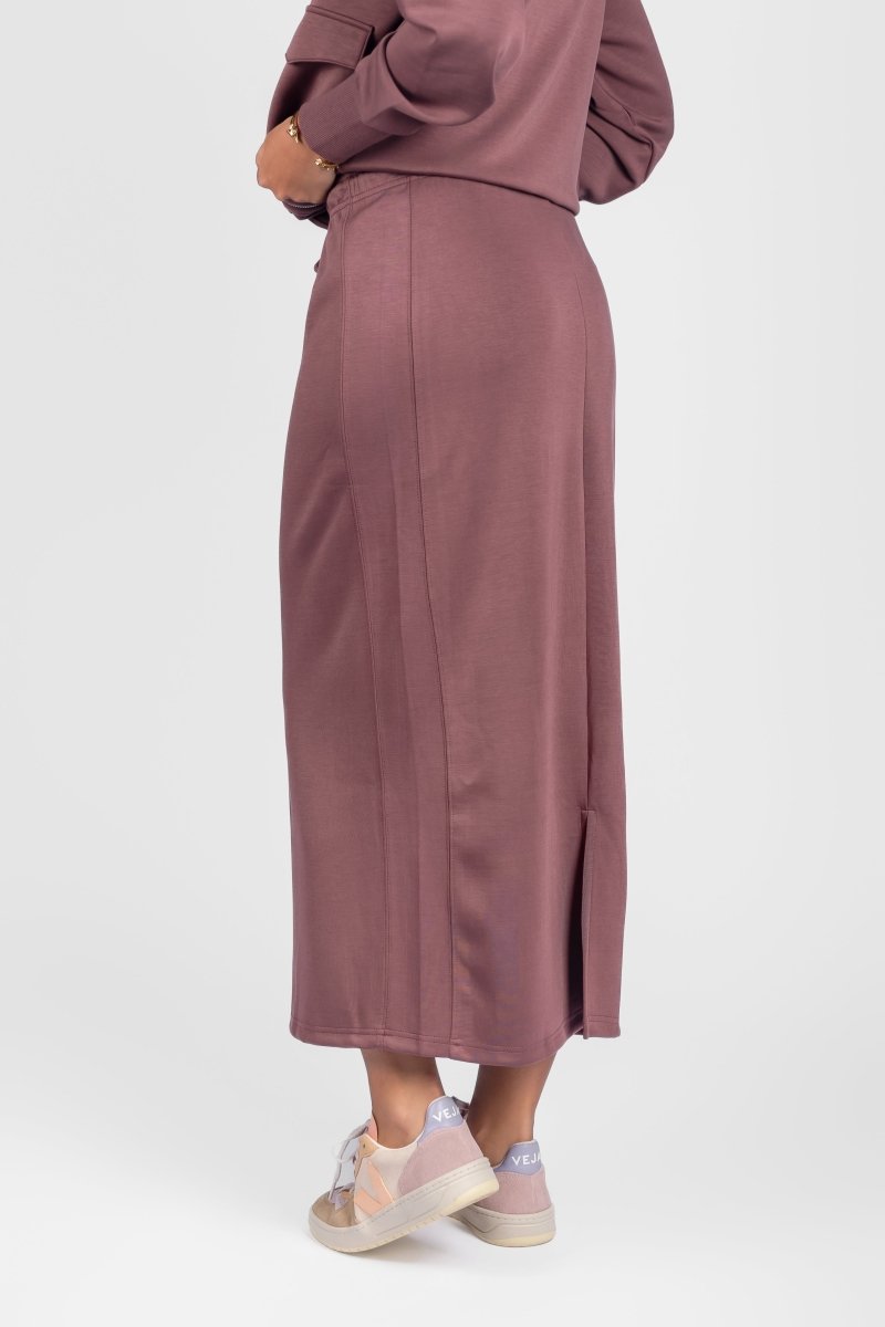 Mina Skirt (Plum) - Skirt - Yakira Bella