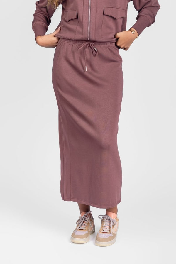 Mina Skirt (Plum) - Skirt - Yakira Bella