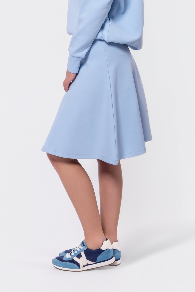 Mina swing skirt 23" (Baby Blue) - Skirt - Yakira Bella
