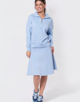 Mina swing skirt 23" (Baby Blue) - Skirt - Yakira Bella