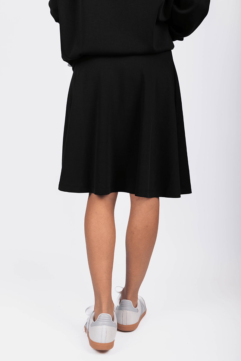 Mina Swing Skirt 23&quot; (Black) - Skirt - Yakira Bella