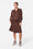Mina Swing Skirt 23" (Dark Brown) - Skirt - Yakira Bella