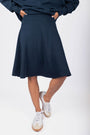 Mina Swing Skirt 23" (Navy) - Skirt - Yakira Bella