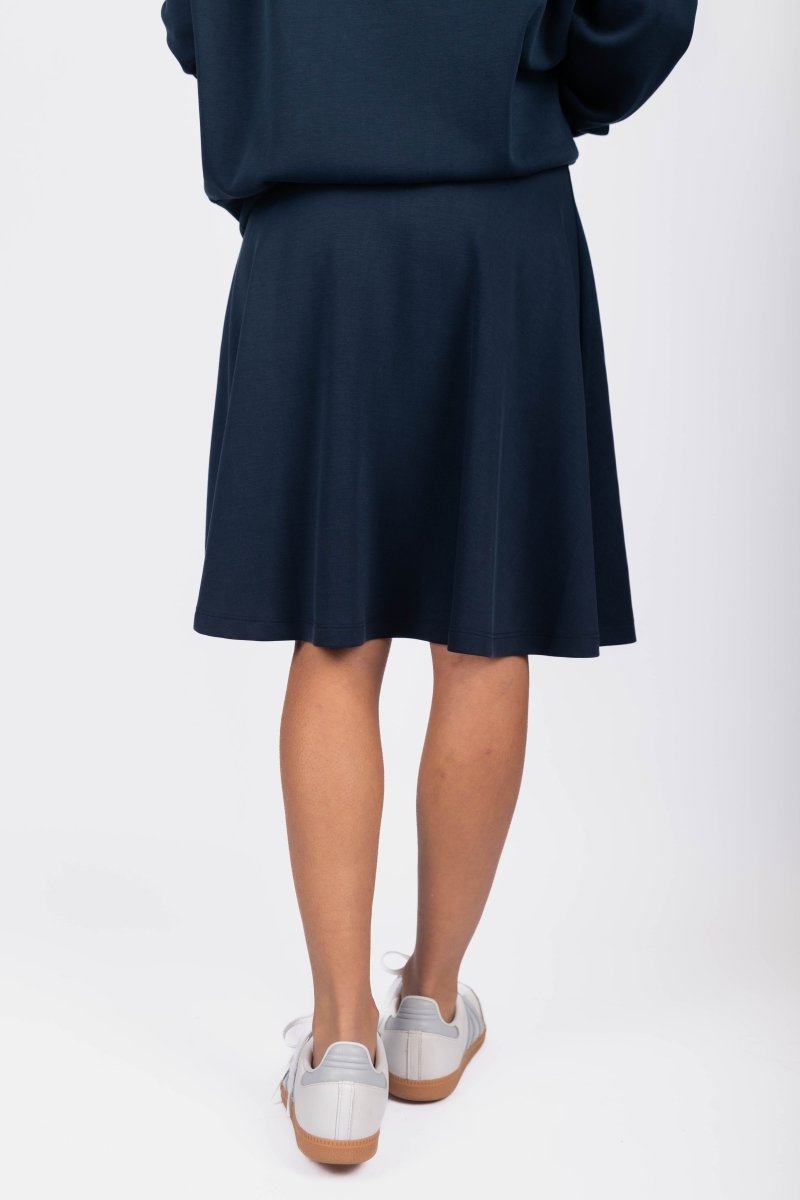Mina Swing Skirt 23&quot; (Navy) - Skirt - Yakira Bella