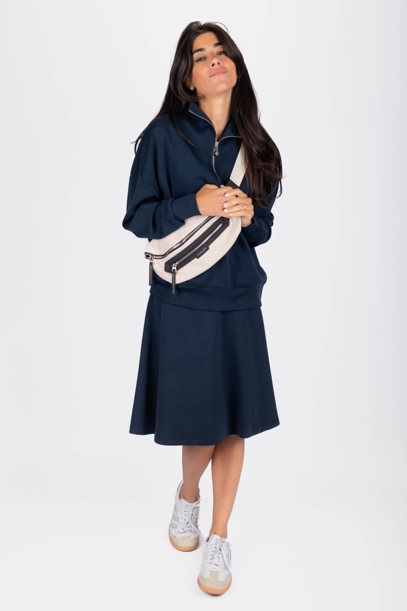 Mina Swing Skirt 23&quot; (Navy) - Skirt - Yakira Bella