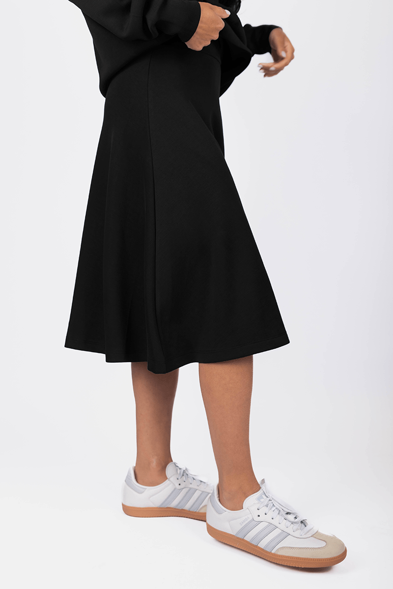 Mina Swing Skirt 26" (Black) - Skirt - Yakira Bella