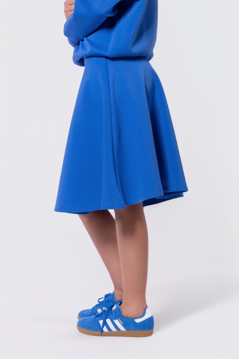 Mina Swing Skirt 26" (Marina Blue) - Skirt - Yakira Bella