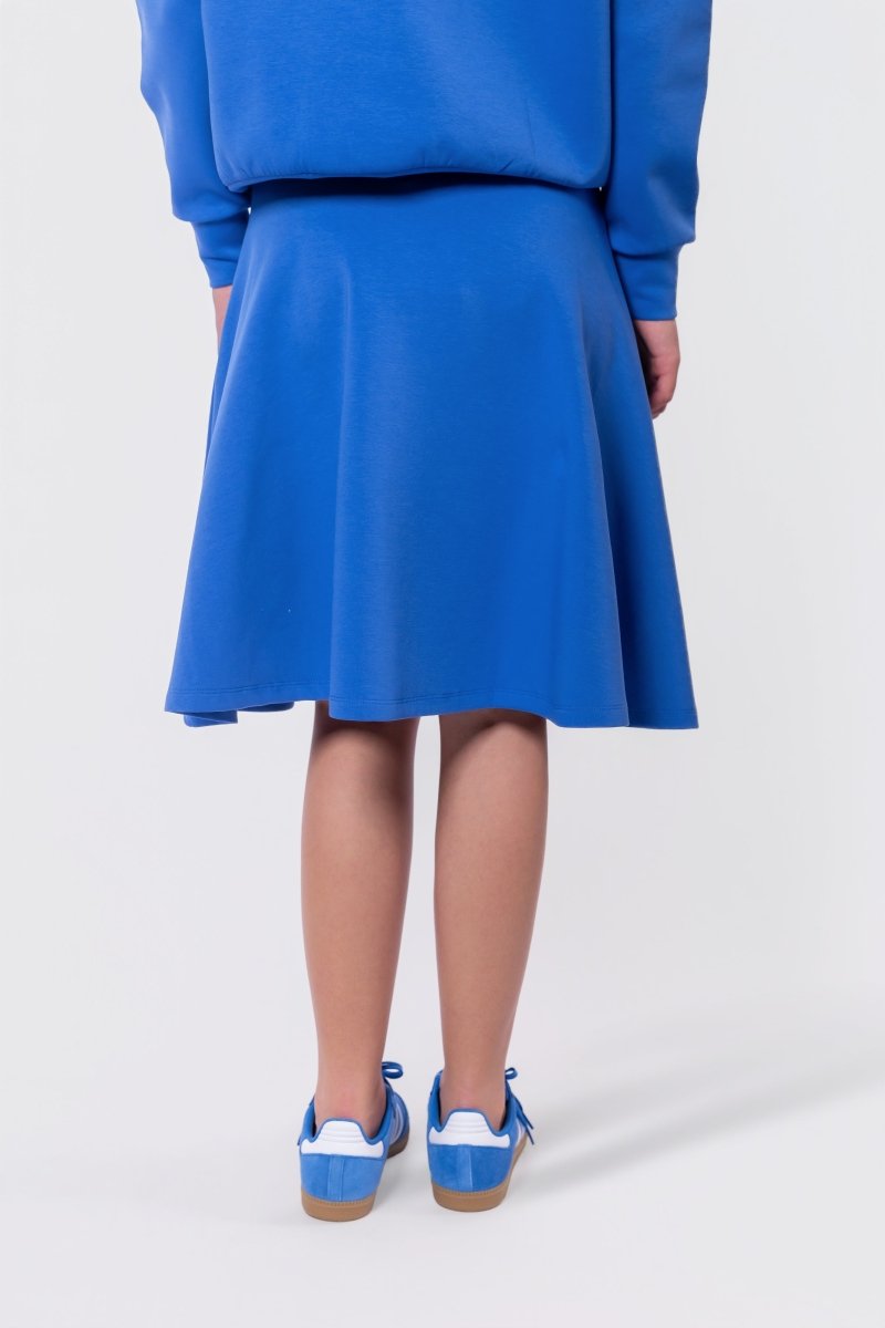 Mina Swing Skirt 26" (Marina Blue) - Skirt - Yakira Bella