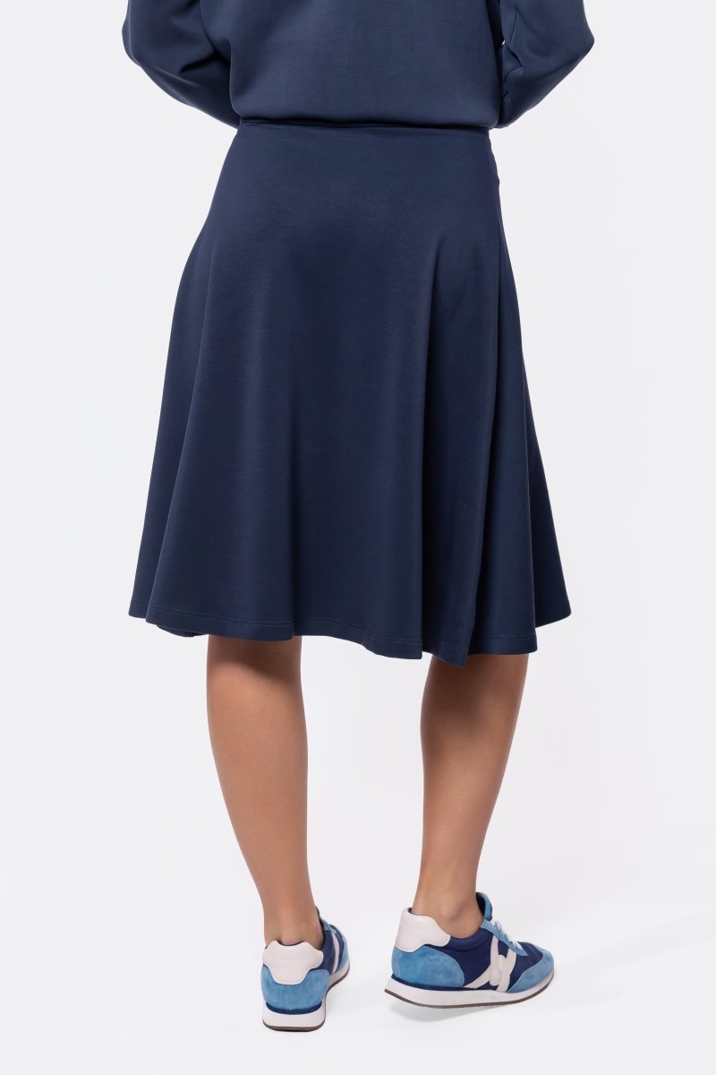 Mina Swing Skirt 26" (Navy) - Skirt - Yakira Bella