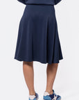 Mina Swing Skirt 26" (Navy) - Skirt - Yakira Bella