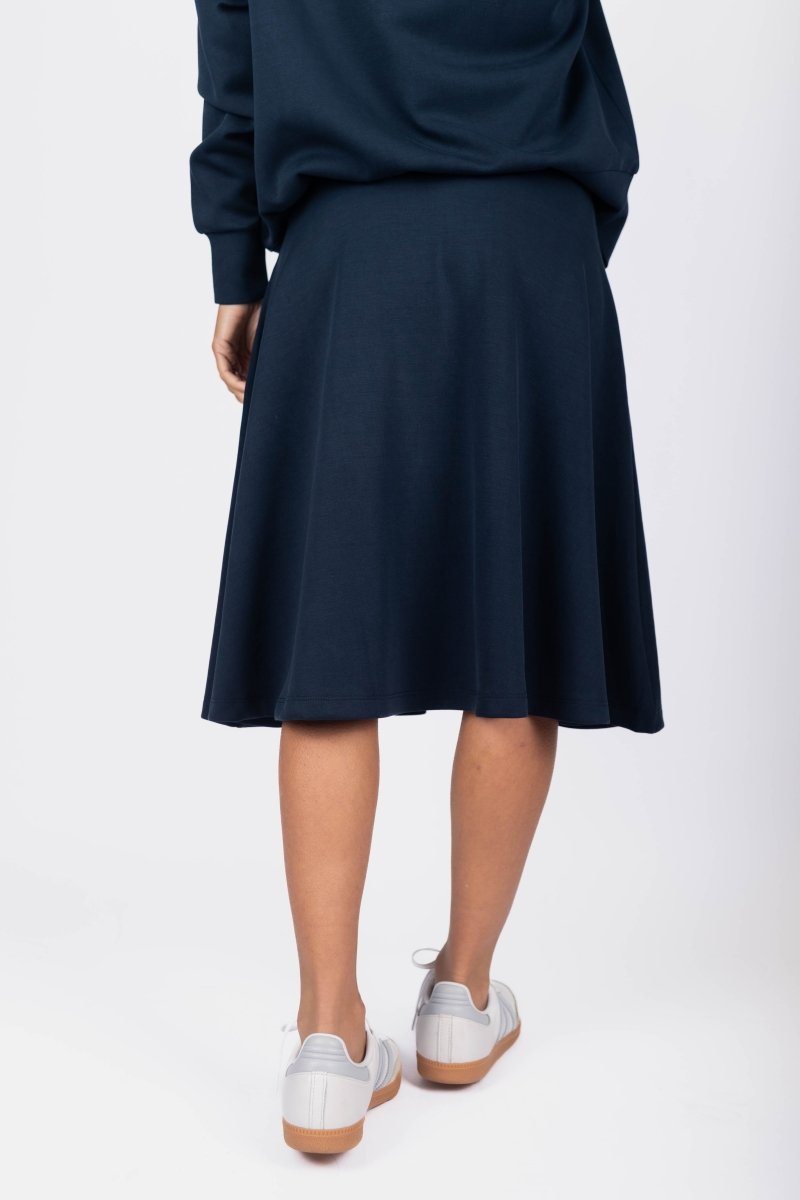 Mina Swing Skirt 26&quot; (Navy) - Skirt - Yakira Bella
