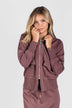 Mina Zip Up Jacket (Plum)