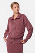 Mina Zip Up Jacket (Plum)
