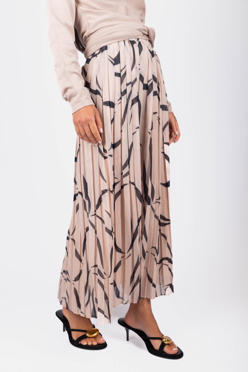 Mira Skirt (Beige) - Skirt - Yakira Bella