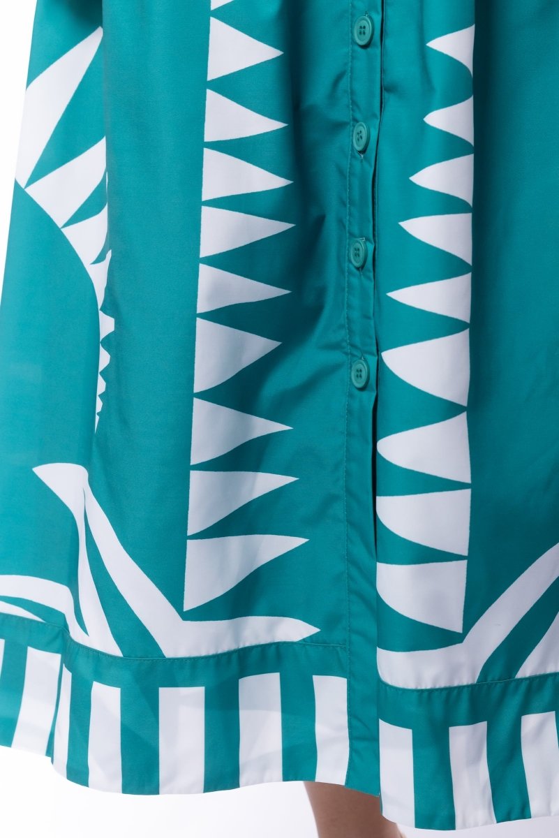 Mirella Dress (Green) - Dress - Yakira Bella