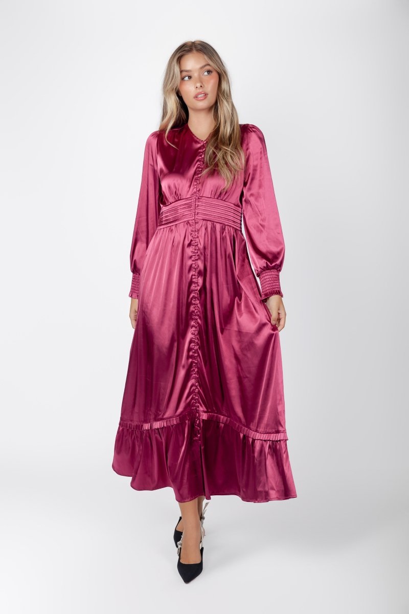 Miren Dress (Rose Pink) - Dress - Yakira Bella