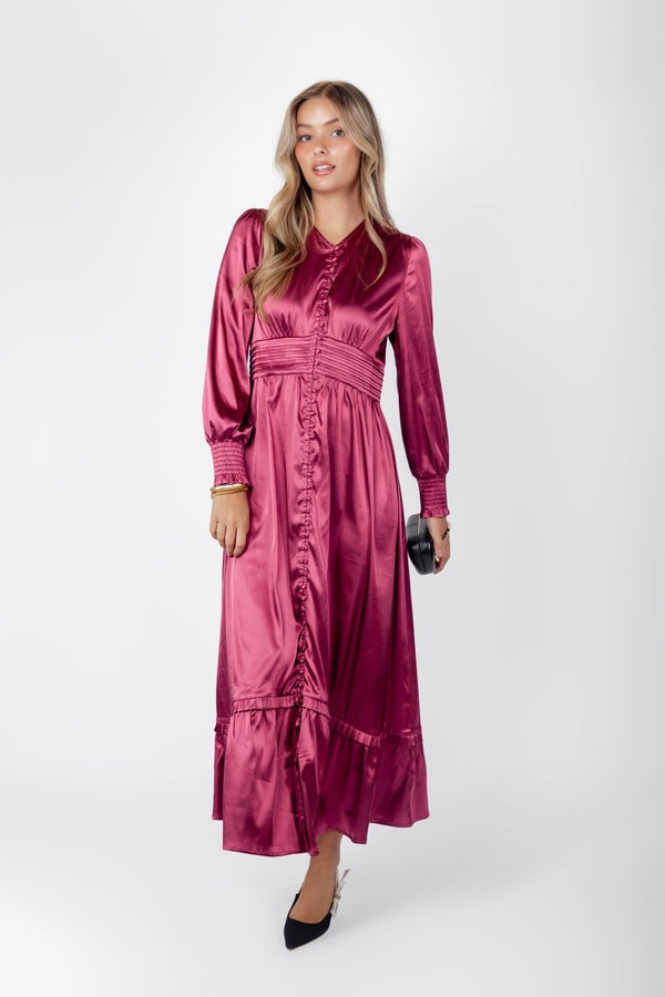 Miren Dress (Rose Pink) - Dress - Yakira Bella