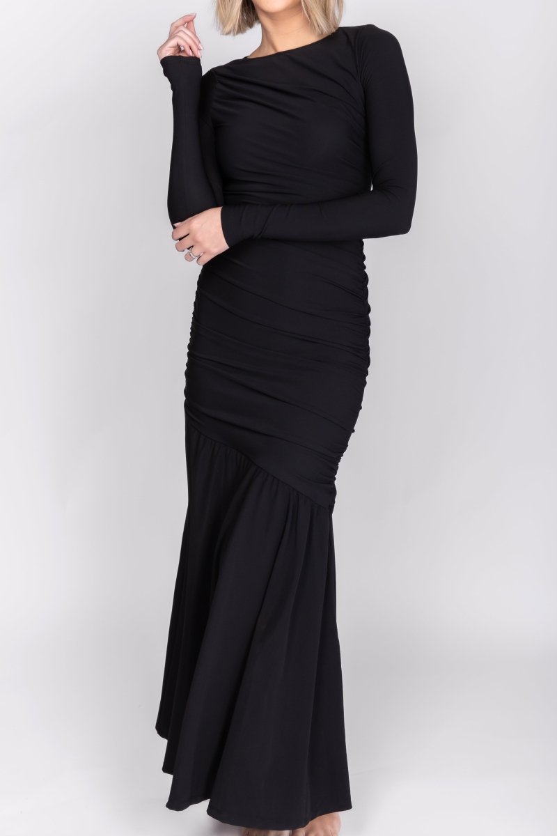 MIRI DRESS (BLACK) - Dress - Yakira Bella