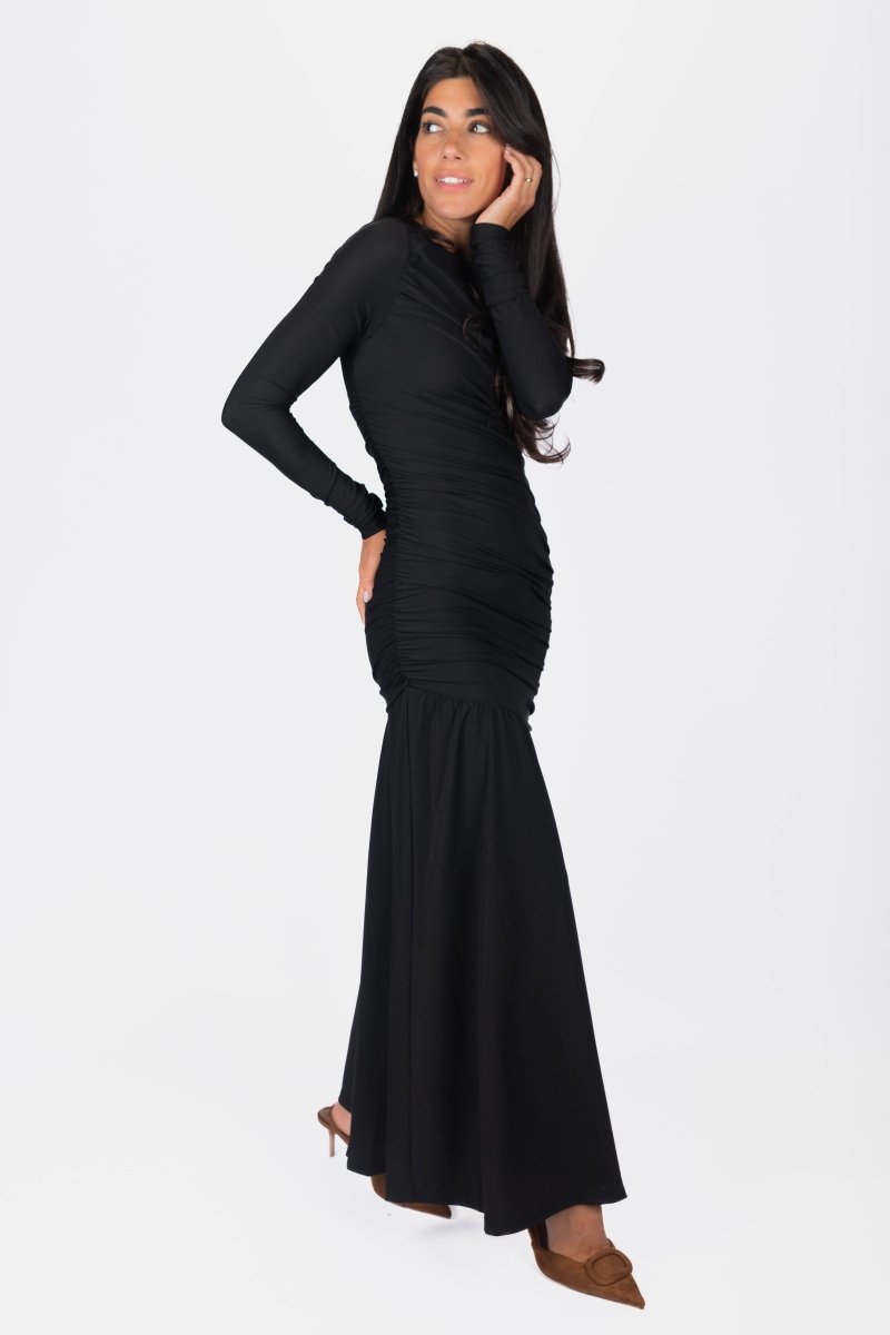 Miri Dress (Black) - Dress - Yakira Bella