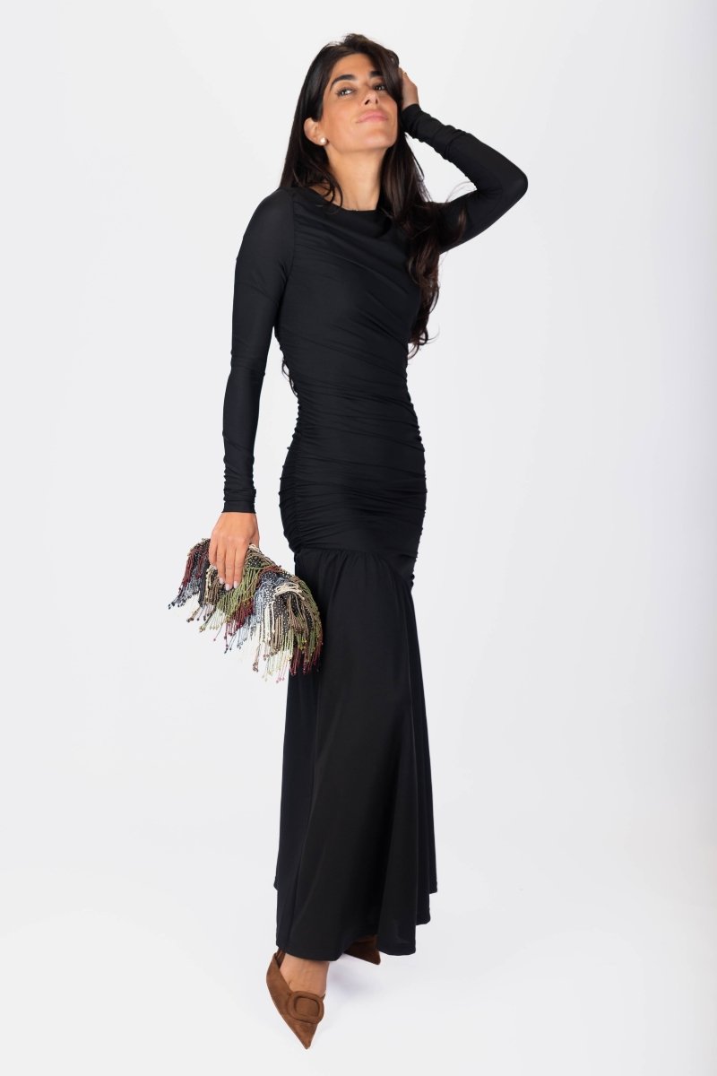 Miri Dress (Black) - Dress - Yakira Bella
