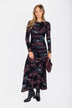 Miri Dress (Black Ground)