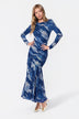 Miri Dress (Blue Beige)