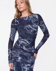 Miri Dress (Grey Pattern) - Dress - Yakira Bella