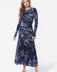 Miri Dress (Grey Pattern) - Dress - Yakira Bella